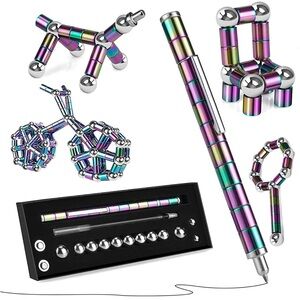 Magnetic Fidget Toy Pen - Decompression Gift for Teenagers & Kids
